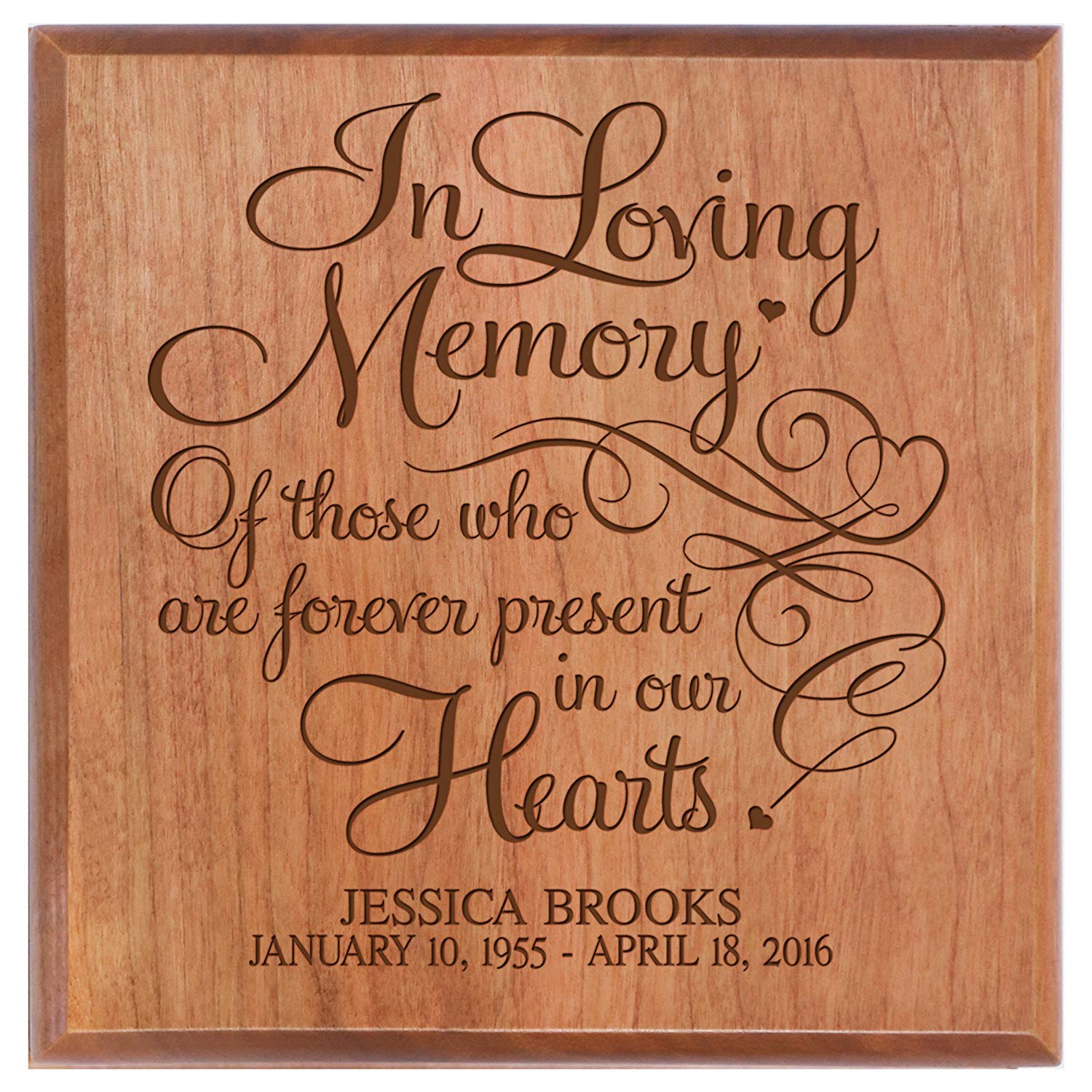 Custom Engraved Unique Cremation Urn Box For Human Ashes