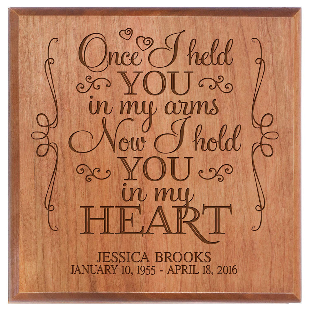 Custom Engraved Unique Cremation Urn Box For Human Ashes