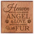 Custom Wooden Cremation Urn for Pet Ashes 5.5 x 5.5 Heaven Sent My Own Angel - LifeSong Milestones