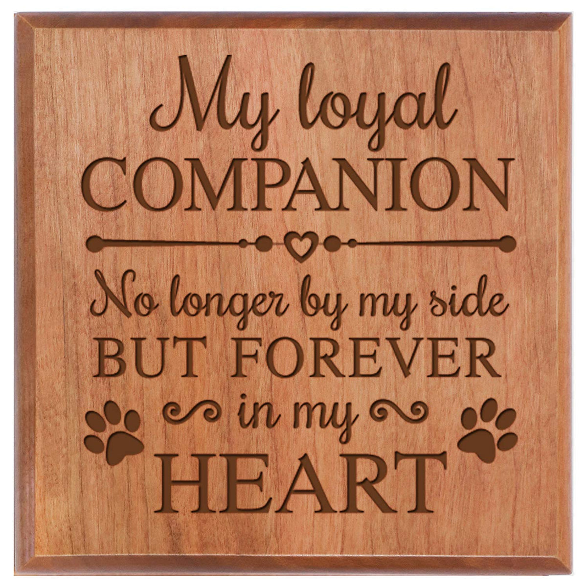 Beloved Pet Memorial Urn Box with Personalized Engraving