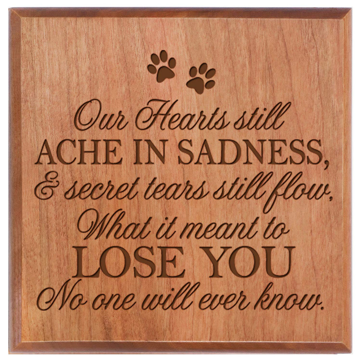 Custom Engraved Handcrafted Pet Cremation Urn Box