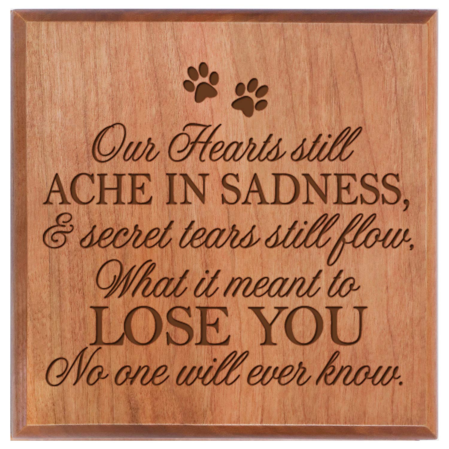 Custom Engraved Handcrafted Pet Cremation Urn Box