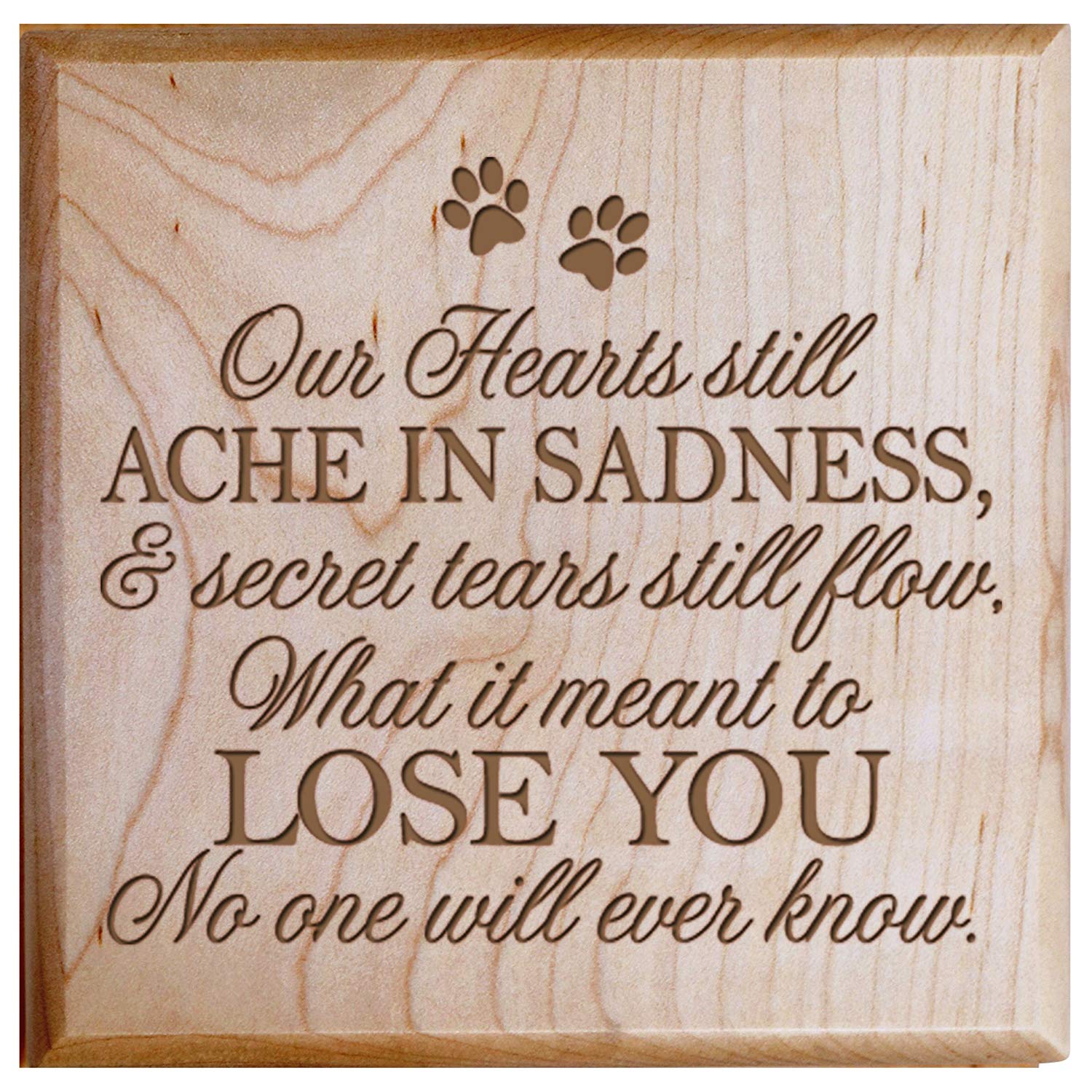 Elegant Pet Cremation Urn Box with Personalized Engraving