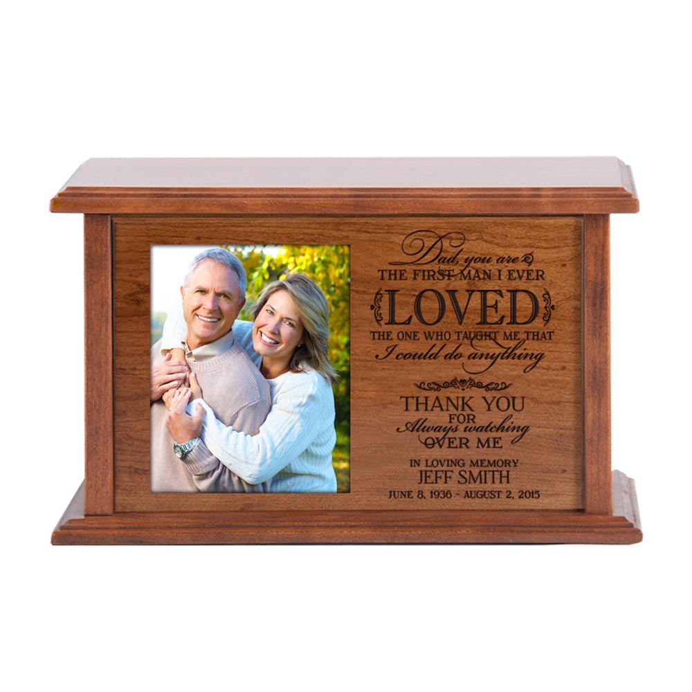 Personalized Memorial Unique Cremation Urn Box for Human Ashes