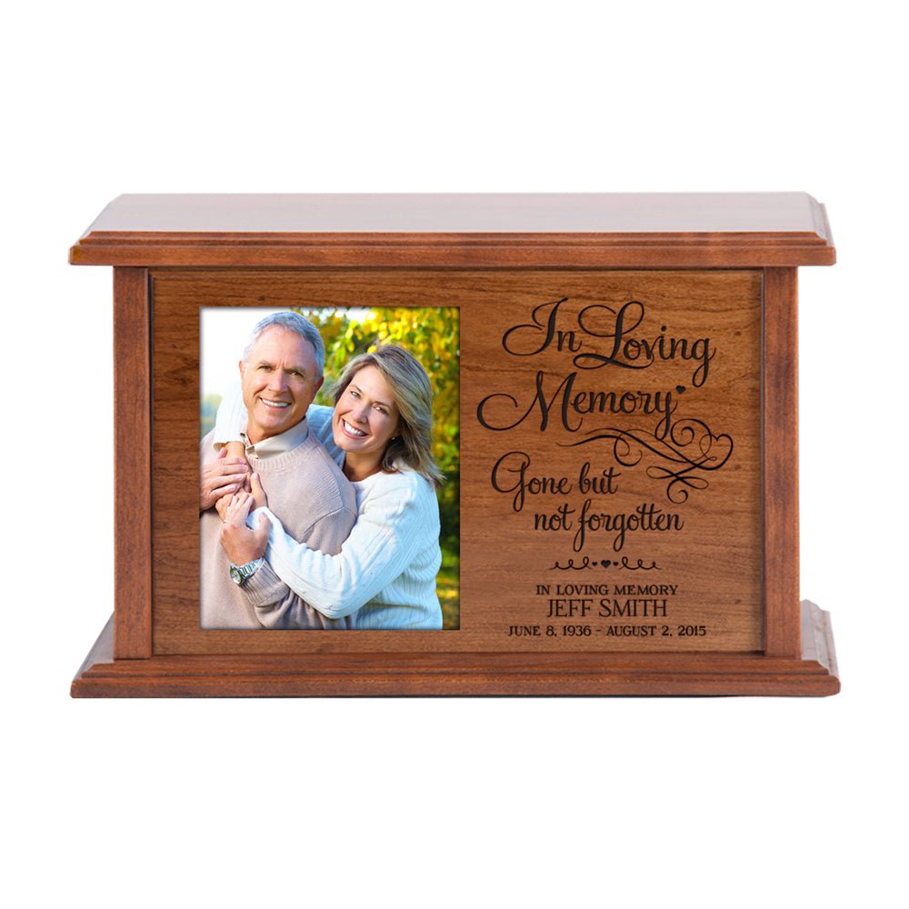 Personalized Memorial Unique Cremation Urn Box for Human Ashes