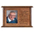 Custom Wooden Cremation Urn with Picture Frame holds 4x5 photo Limb Has Fallen (Oak) - LifeSong Milestones