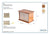 Custom Wooden Photo Cremation Urn Box 