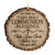 Custom Wooden Hanging Baptism Ornament - LifeSong Milestones