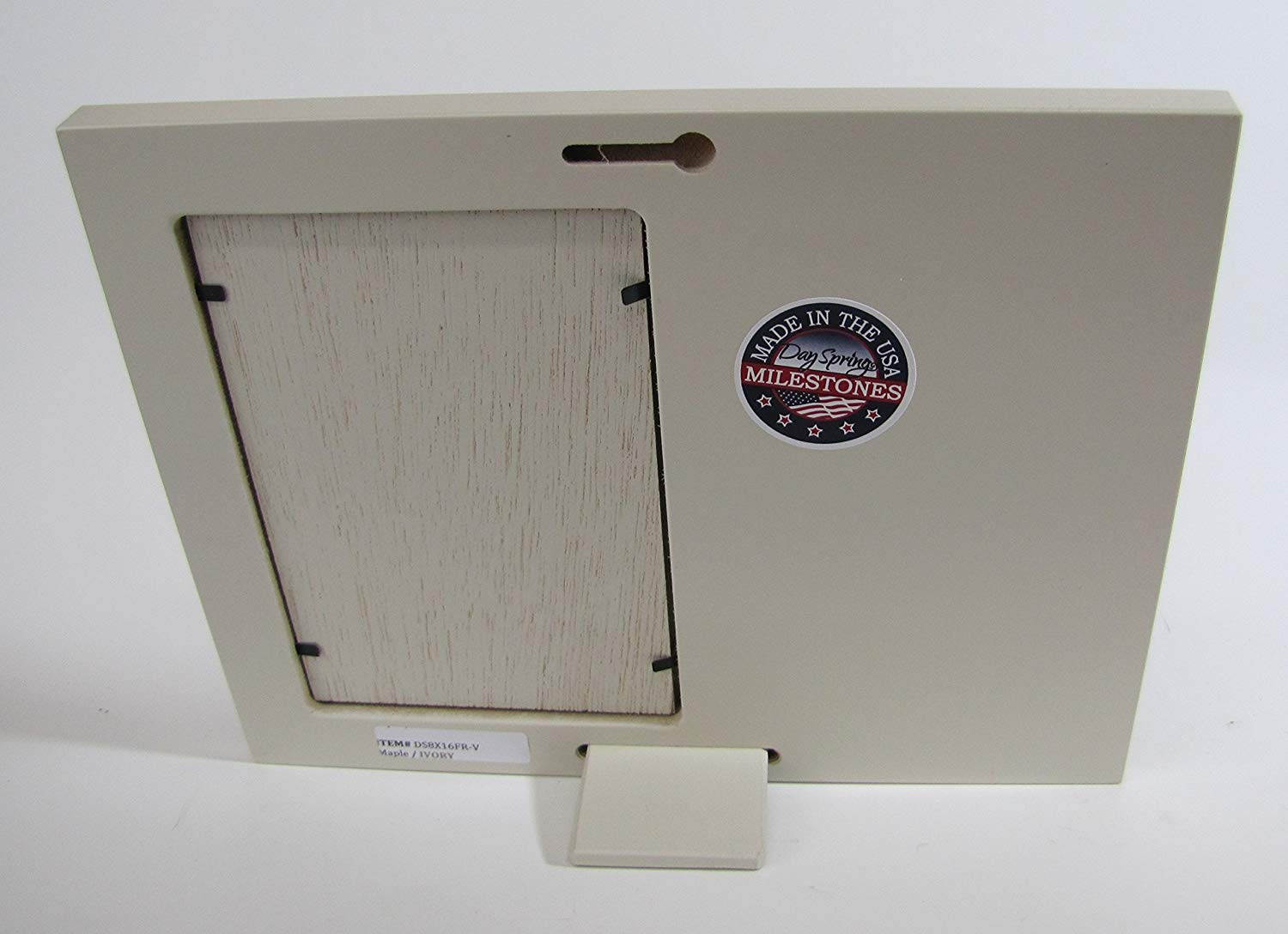 Custom Wooden Memorial 8x10 Picture Frame for Pet holds 4x6 photo Heart of Gold - LifeSong Milestones