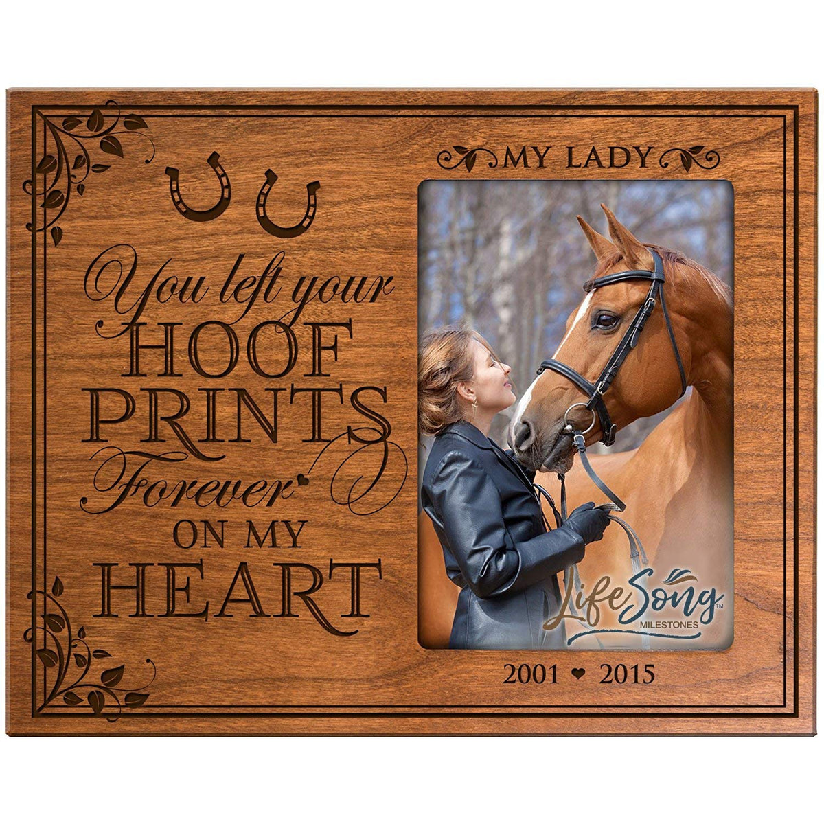 Lifesong Milestones Pet Memorial Photo Frame - Cherished Sympathy Gift