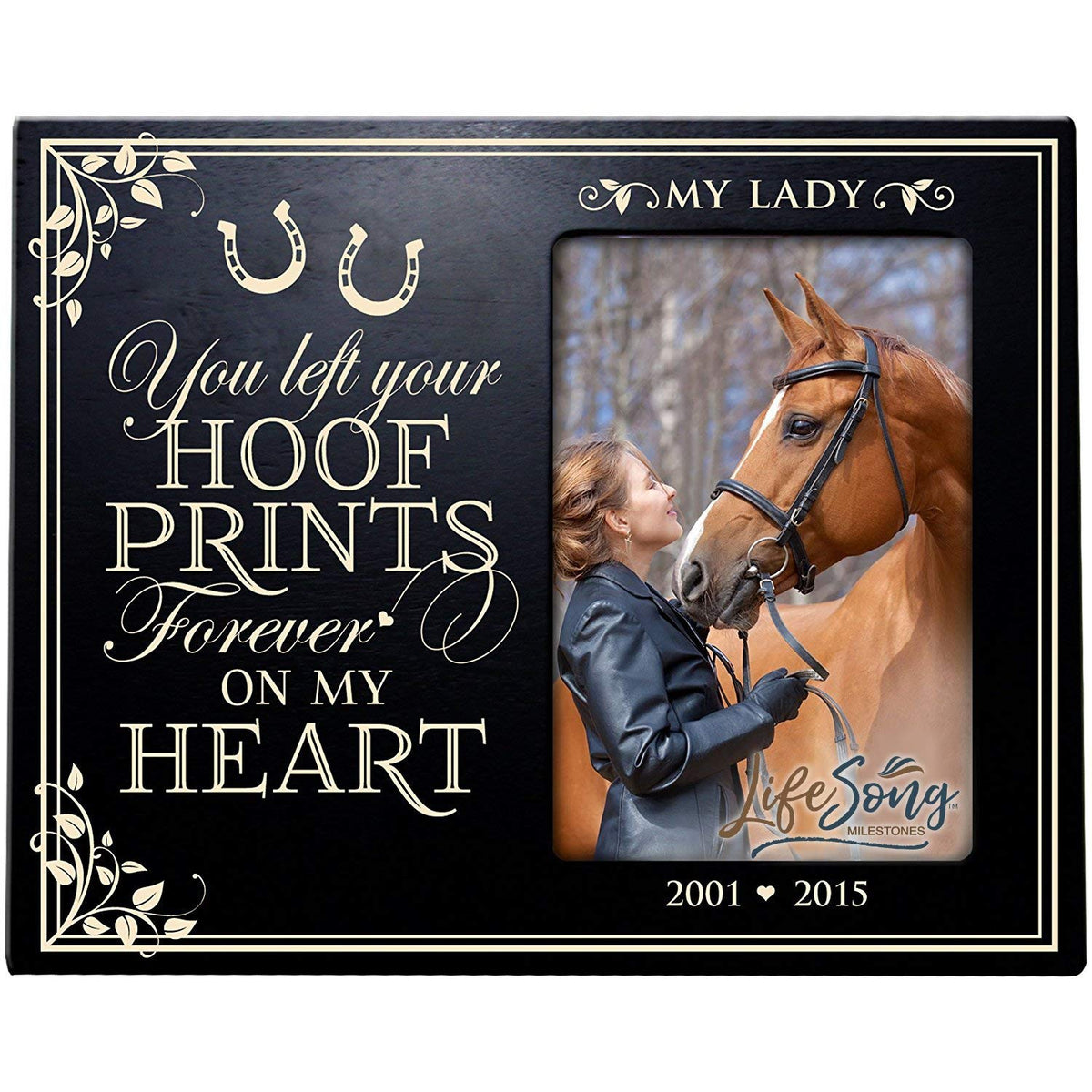 Lifesong Milestones Pet Memorial Photo Frame - Cherished Sympathy Gift