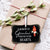 Custom Wooden Memorial Cardinal Ribbon Scalloped Ornament for Loss of Loved One - In Memory Of Grandma - LifeSong Milestones