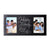Custom Wooden Memorial Double Picture Frame holds 2-4x6 photo - If Heaven Wasn't - LifeSong Milestones