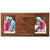 Custom Wooden Memorial Double Picture Frame holds 2-4x6 photo - Little Bit of Heaven - LifeSong Milestones