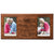 Custom Wooden Memorial Double Picture Frame holds 2-4x6 photo - Wedding Day Sympathy - LifeSong Milestones