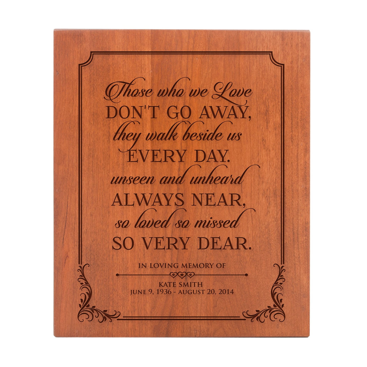 Custom Memorial Handcrafted Wooden Keepsake Scattering Urn Box