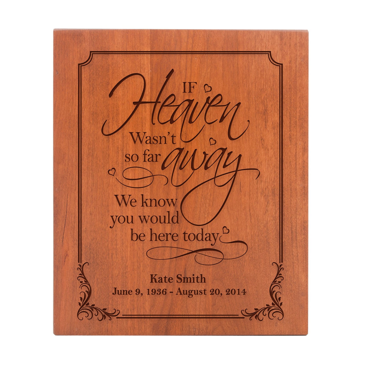 Custom Memorial Handcrafted Wooden Keepsake Scattering Urn Box