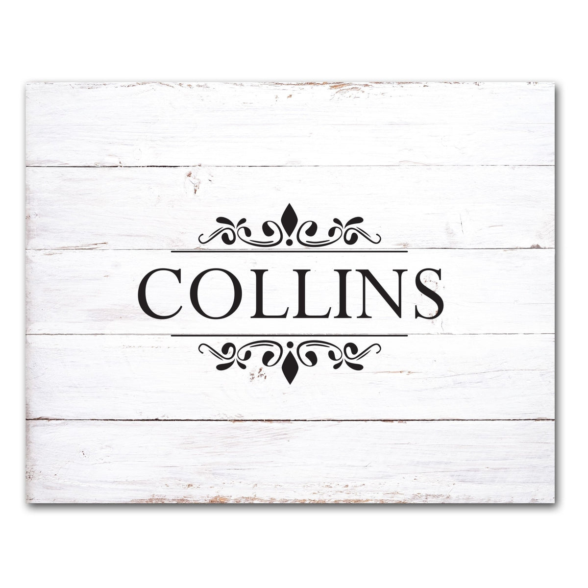 Custom Wooden Wedding Guestbook Sign 23” x 29” - Collins (SYMBOL) - LifeSong Milestones