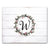 Custom Wooden Wedding Guestbook Sign 23” x 29” - W (Flower Crown) - LifeSong Milestones