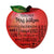 Customized Apple Shape Plaque for Teachers 6” x 5.75” It Takes A Big Heart - LifeSong Milestones