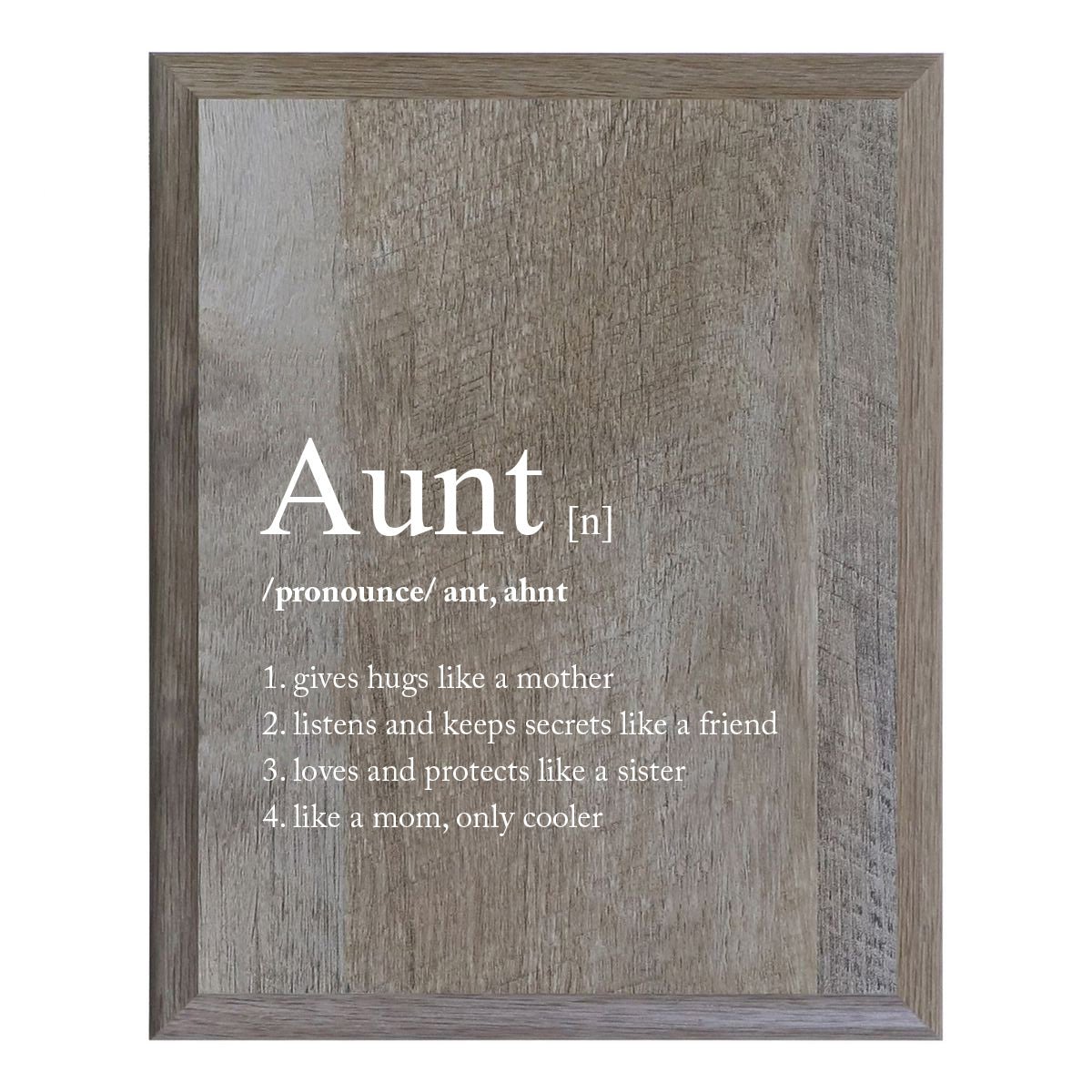 Decorative 8 x 10 Mother's Day Plaque - Definition Of - Barnwood - LifeSong Milestones