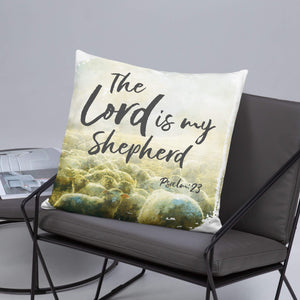 Decorative Throw Pillow for Home Decor – The Lord Is My Shepherd - LifeSong Milestones