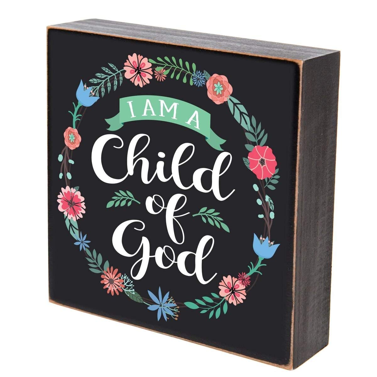 Digitally Printed Baptism Shadow Box Decor - Uplifting - LifeSong Milestones