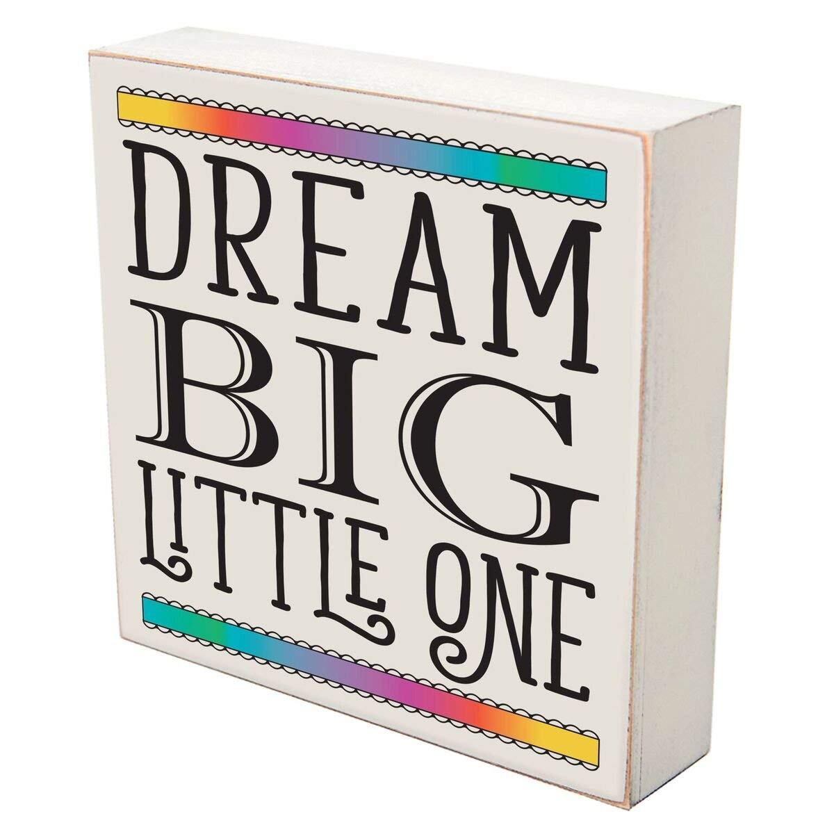 Digitally Printed Shadow Box Wall Decor - Dream Big Little One - LifeSong Milestones