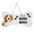 Dog Bone Rope Wall Sign - Beagle - LifeSong Milestones