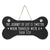 Dog Bone Rope Wall Sign - Shih Tzu - LifeSong Milestones