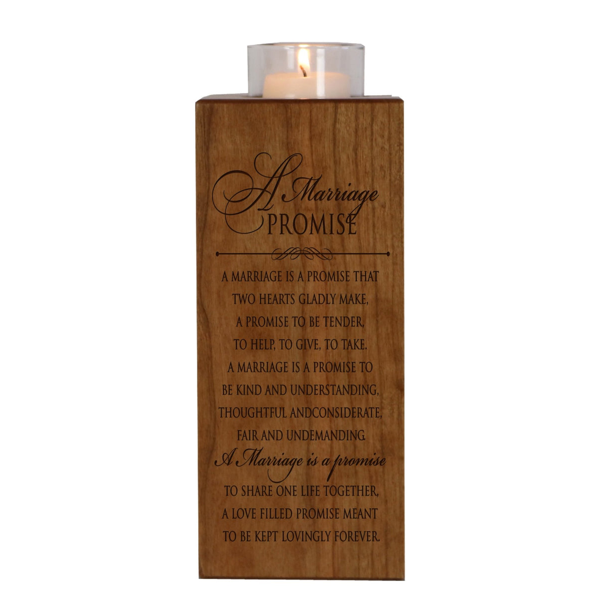 Double Votive Candle Holder I Have Found the One - LifeSong Milestones