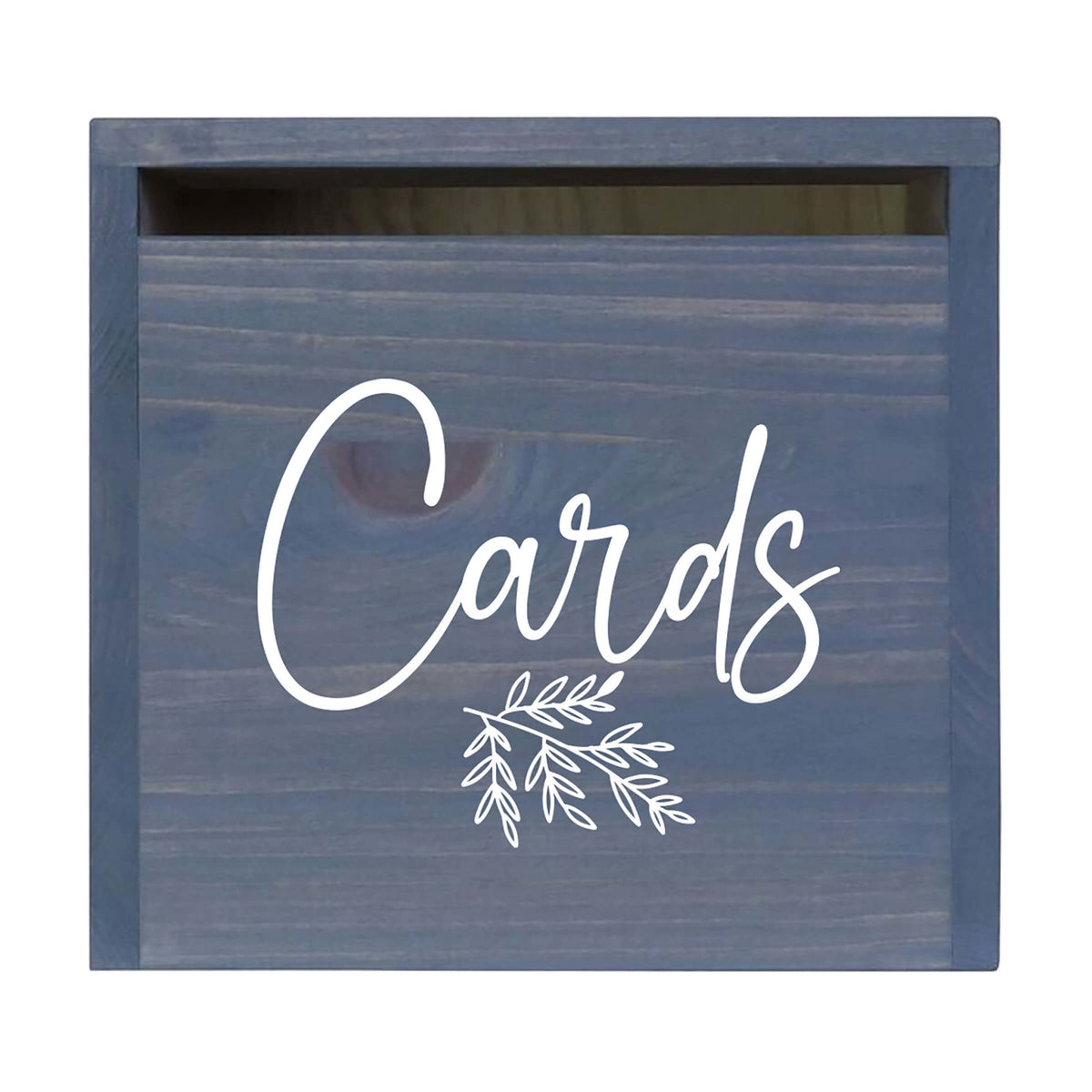 Elegant and Durable Pine Wood Wedding Card Box (CARDS)