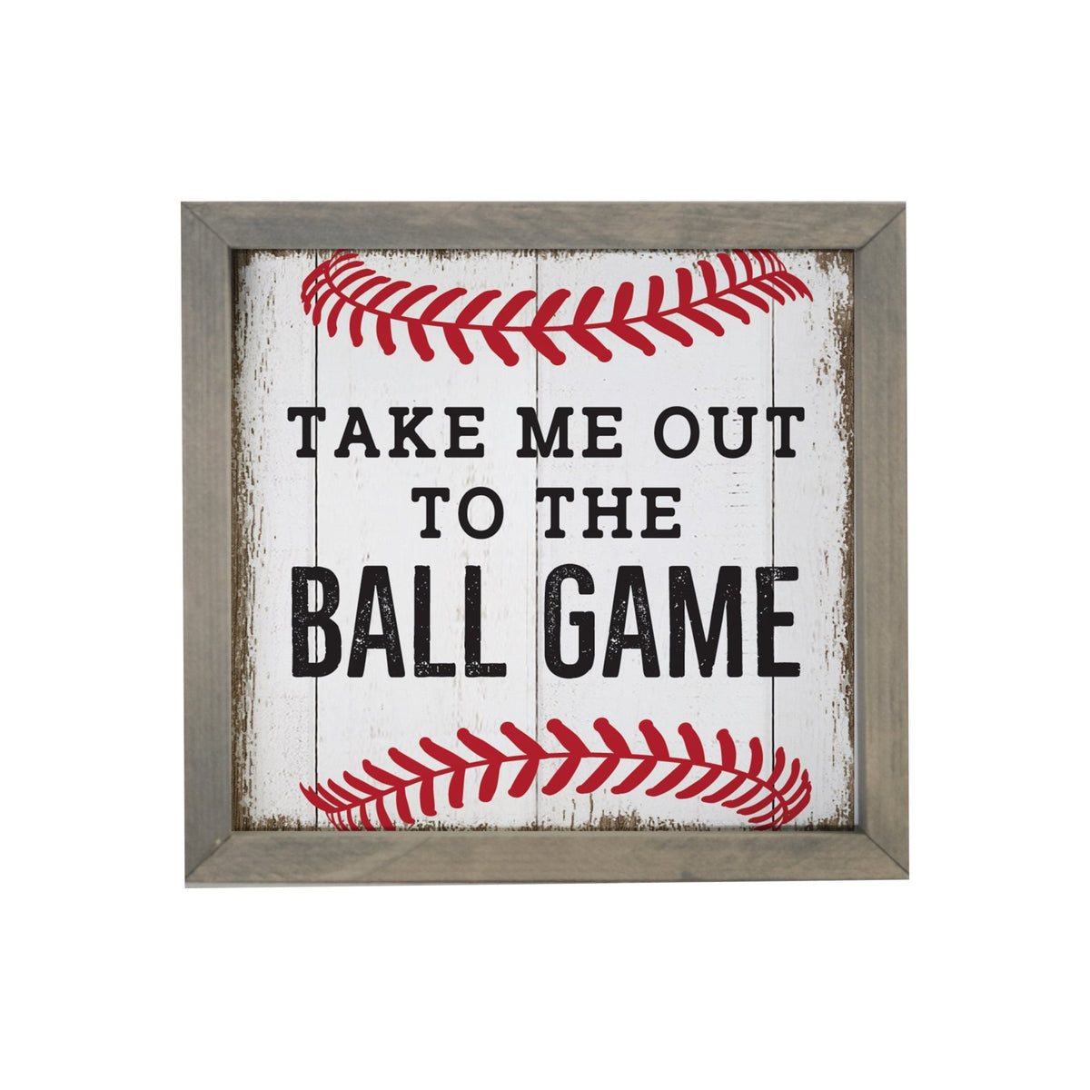 Elegant Baseball Framed Shadow Box Shelf Décor With Inspiring Bible Verses - Ball Game - LifeSong Milestones