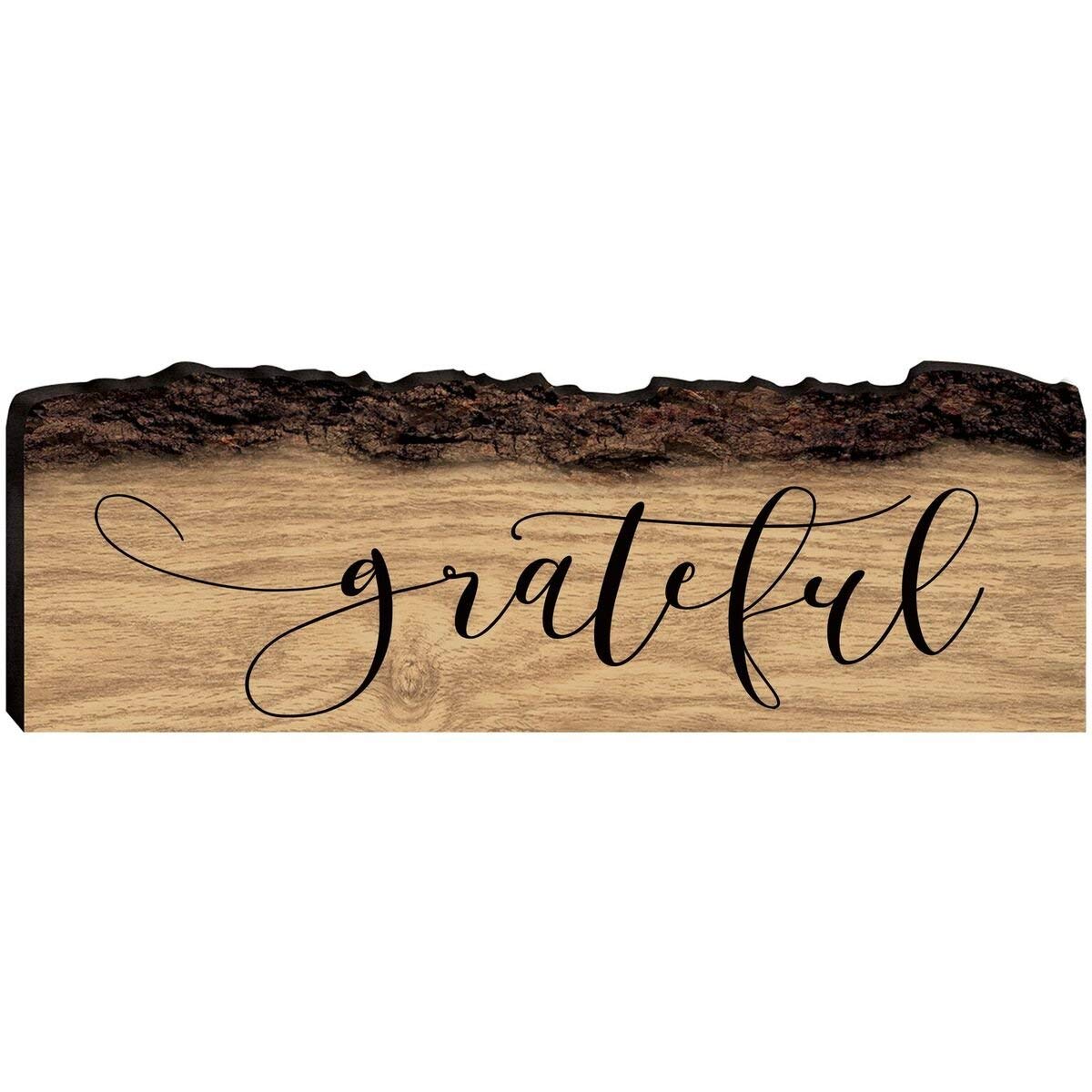 Engraved Barky Wood Plaque - Family - LifeSong Milestones