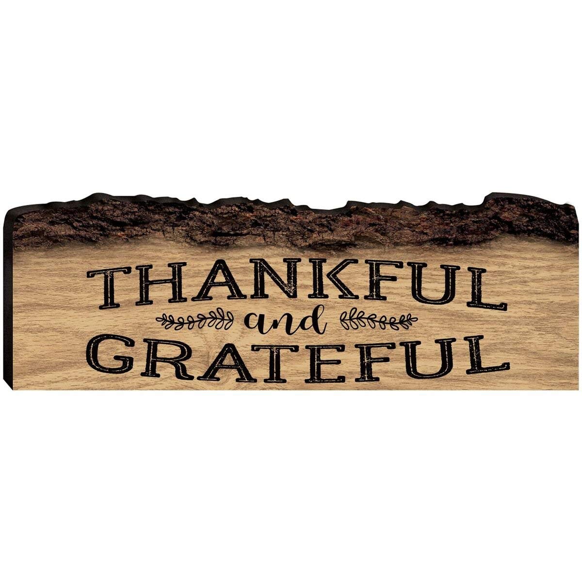 Engraved Barky Wood Plaque - Inspirational - LifeSong Milestones