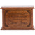 Engraved Cherry Wood Cremation Urn I Press Towards The Goal 10.5x7 - LifeSong Milestones