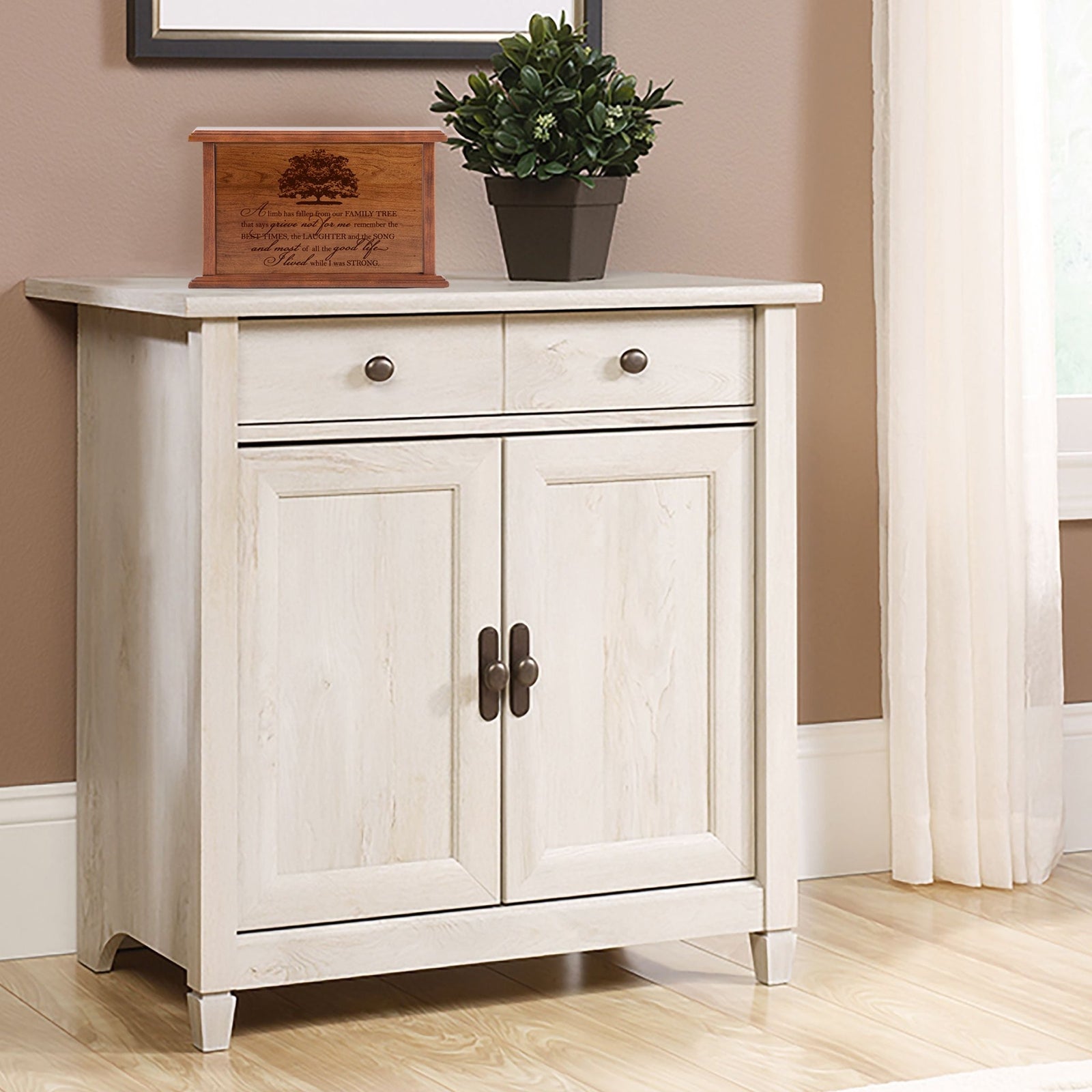 Engraved Cremation Urn for Human Ashes