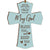 Engraved Wooden Dedication Crosses - Dedicated In Christ - LifeSong Milestones