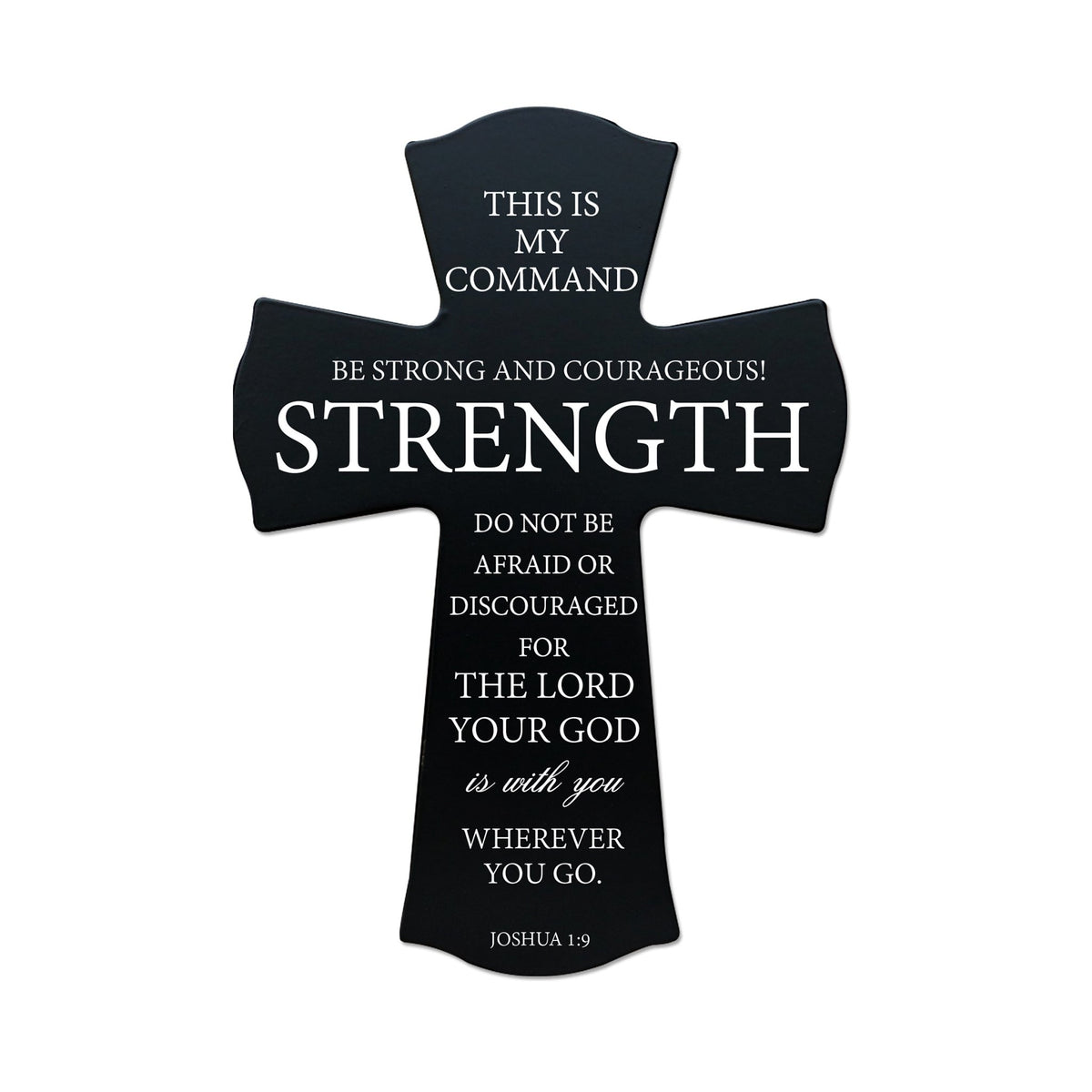 Every Day Wall Cross 8” x 11.25” - This Is My Command - LifeSong Milestones