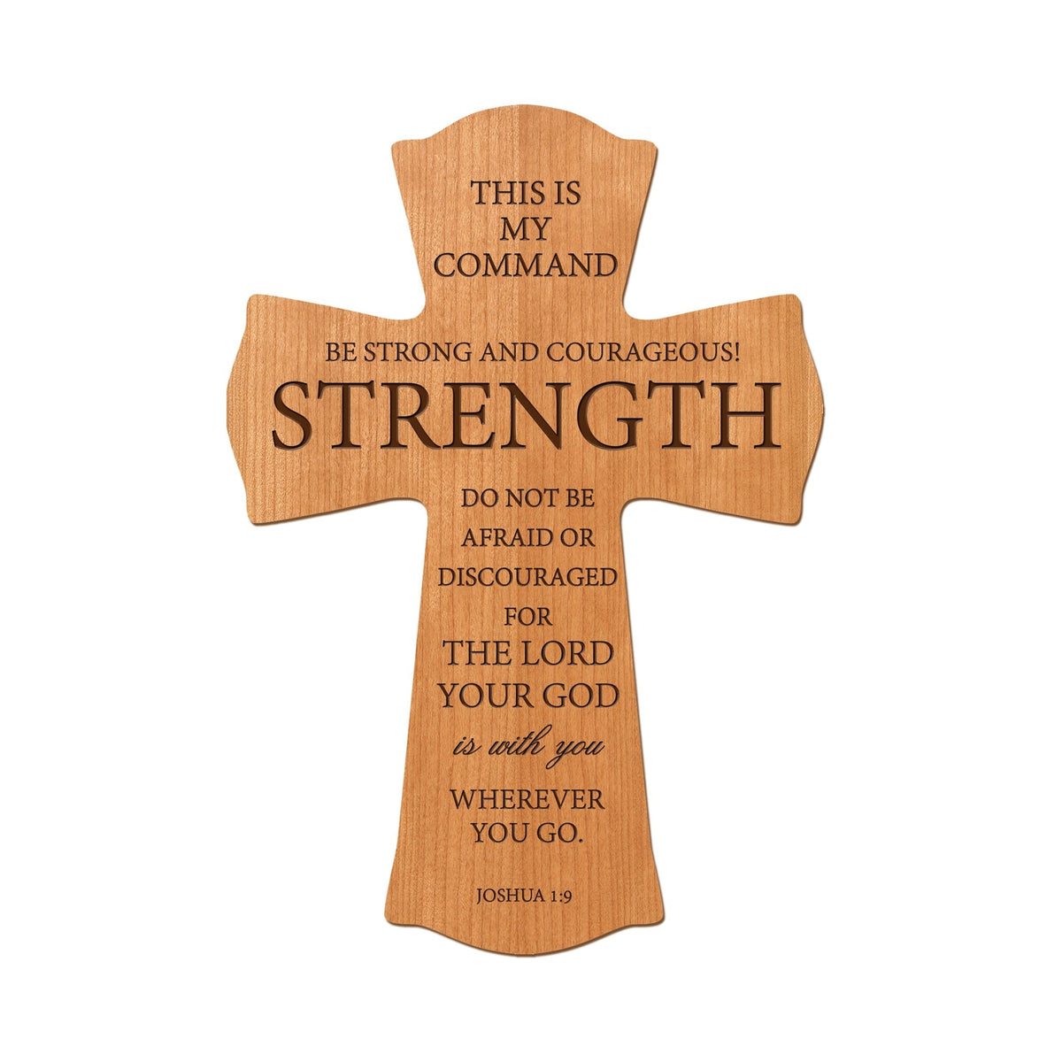 Every Day Wall Cross 8” x 11.25” - This Is My Command - LifeSong Milestones