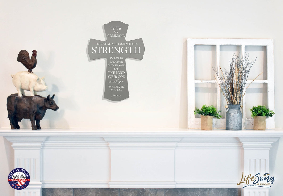 Every Day Wall Cross 8” x 11.25” - This Is My Command - LifeSong Milestones