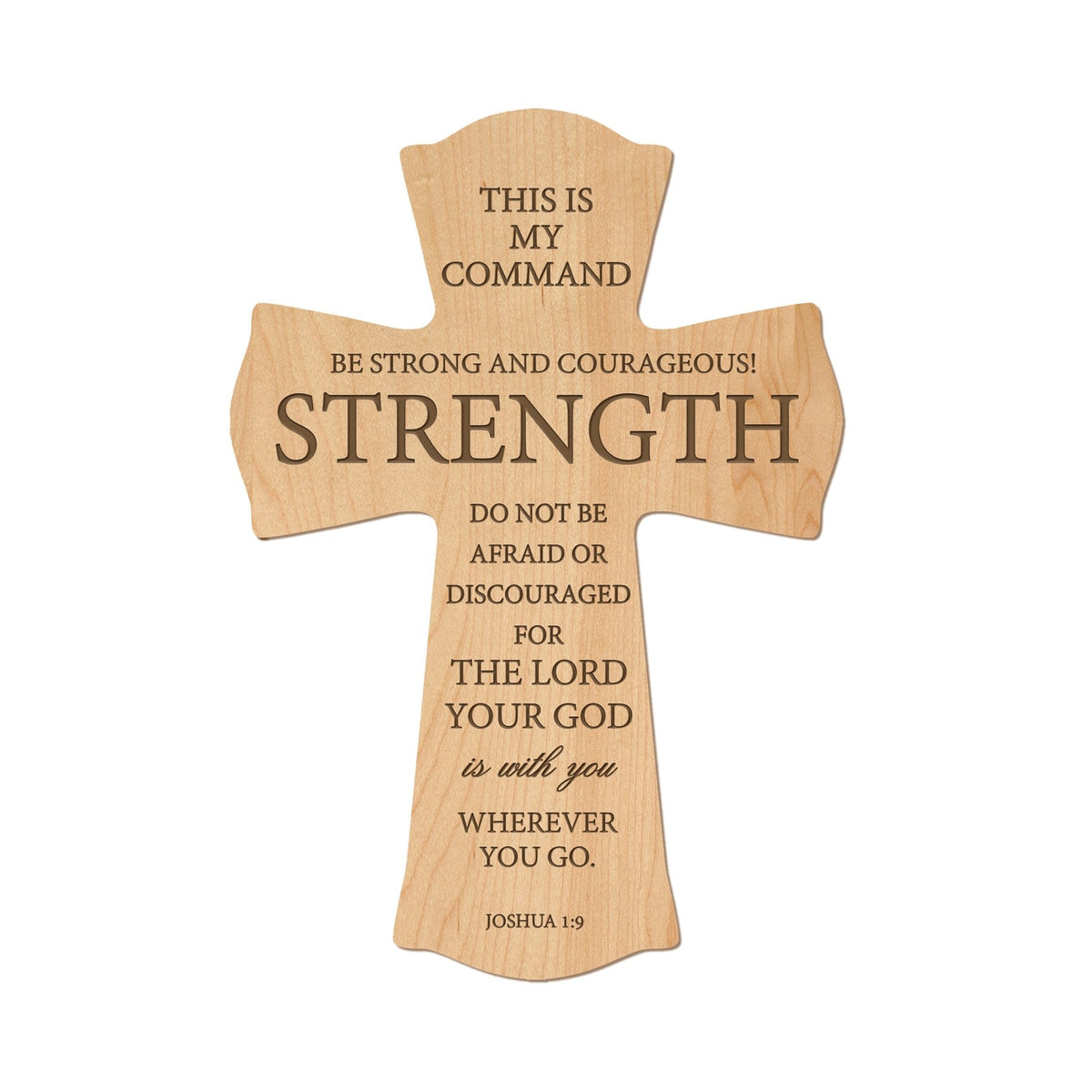 Every Day Wall Cross 8” x 11.25” - This Is My Command - LifeSong Milestones