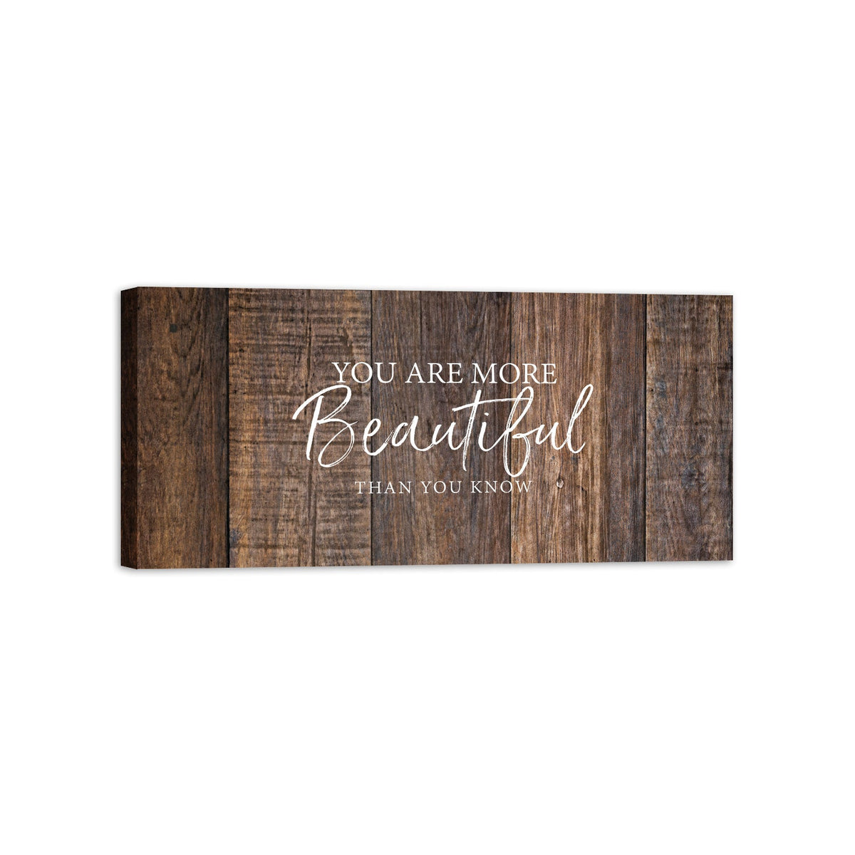 Every Love Story is Beautiful Inspirational Canvas Wall Art Framed Modern Wall Decor Decorative Accents For Walls Ready to Hang for Home Living Room Bedroom Entryway Kitchen Office Size 16” x 5.5” - LifeSong Milestones