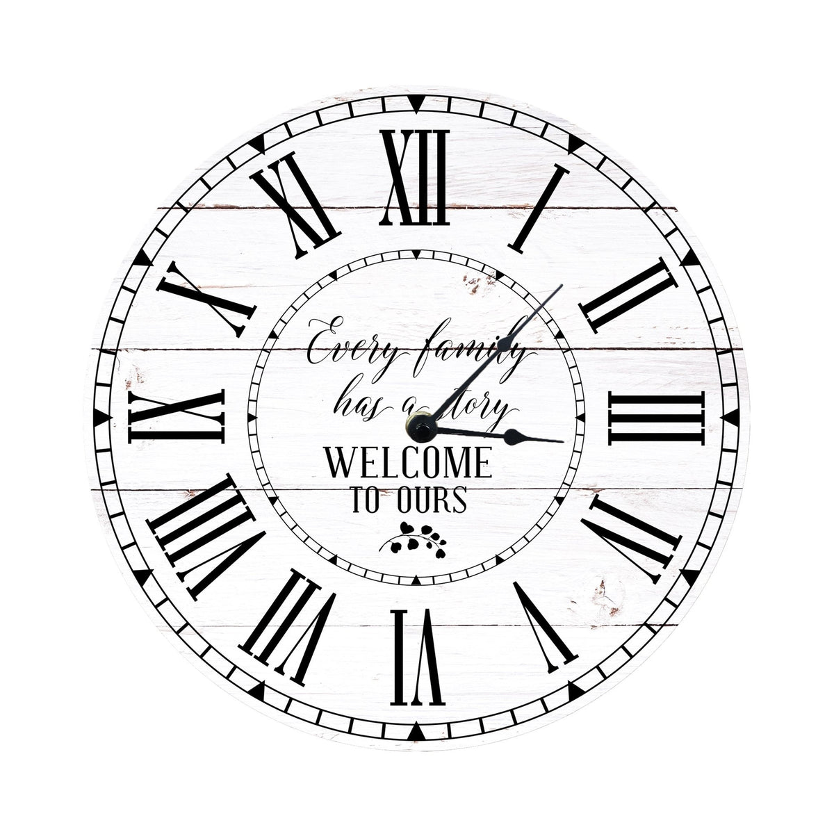 Everyday Home and Family Clock 12” x .0125” Every Family Has - LifeSong Milestones