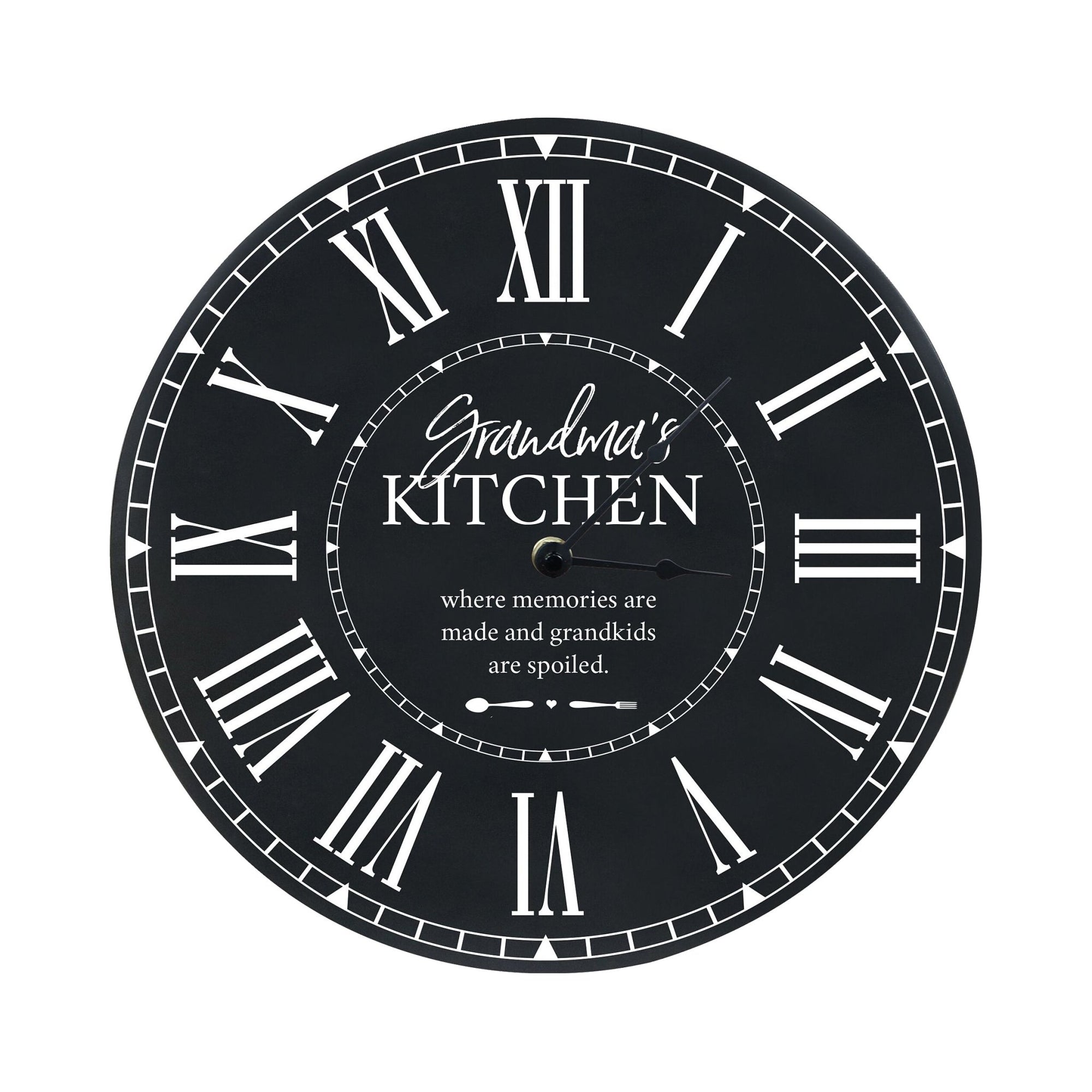 Everyday Home and Family Clock 12” x .75” Grandma’s Kitchen - LifeSong Milestones