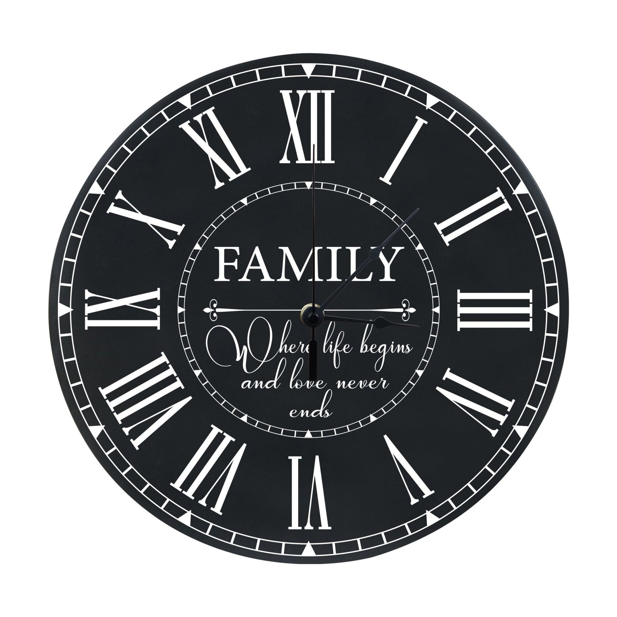Everyday Home and Family Clocks - Family Where Life Begins - LifeSong Milestones