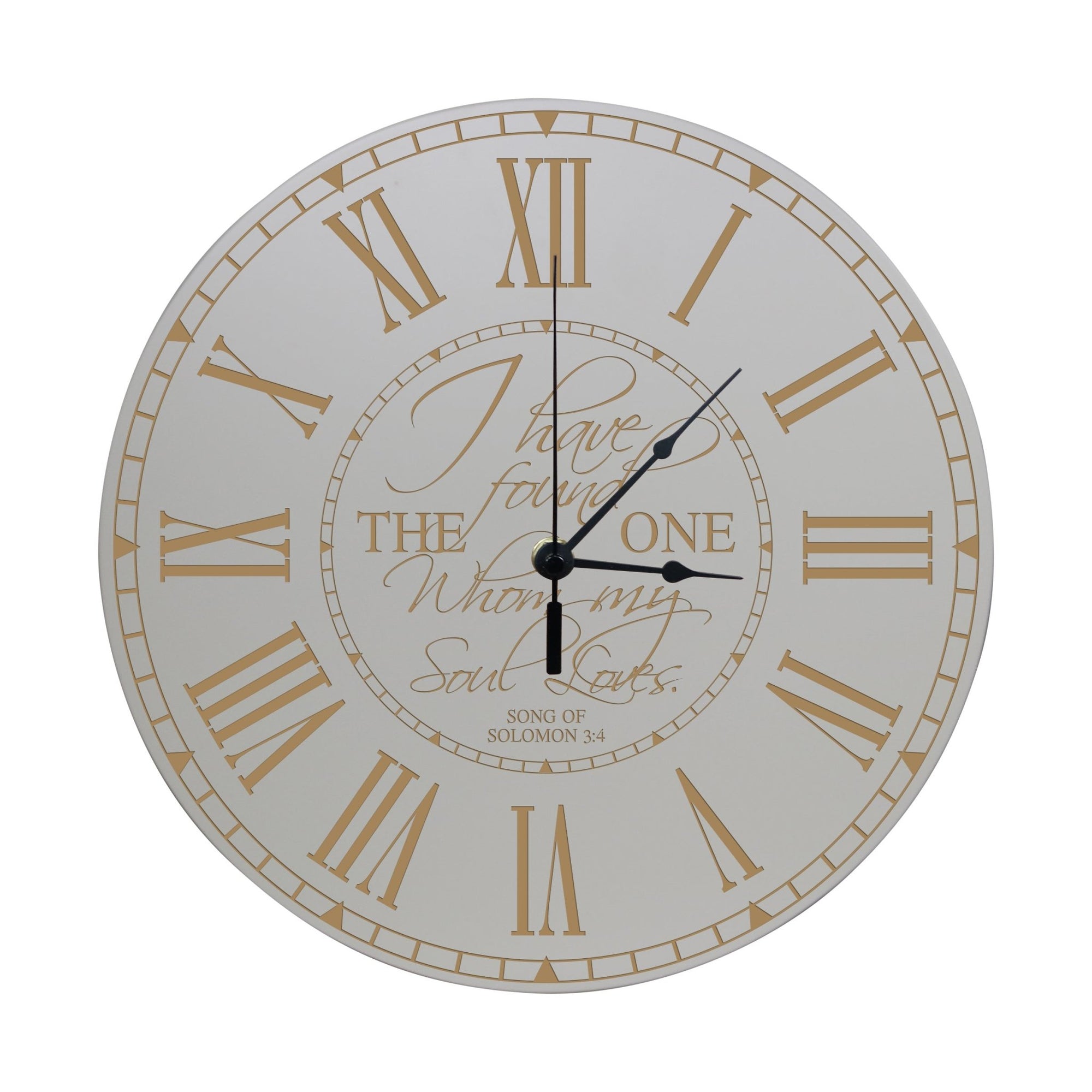 Everyday Home and Family Clocks - I Have Found The One - LifeSong Milestones