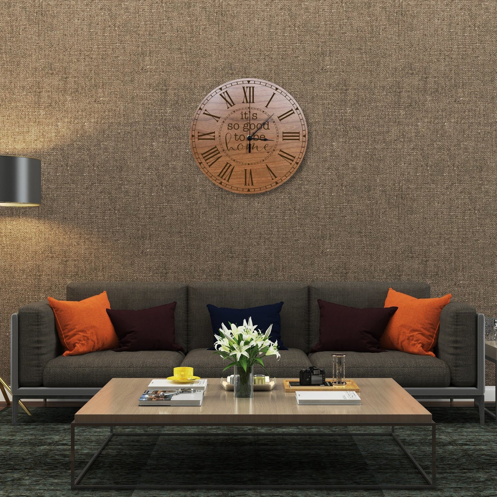 Everyday Home and Family Clocks - Its So Good To Be Home - LifeSong Milestones