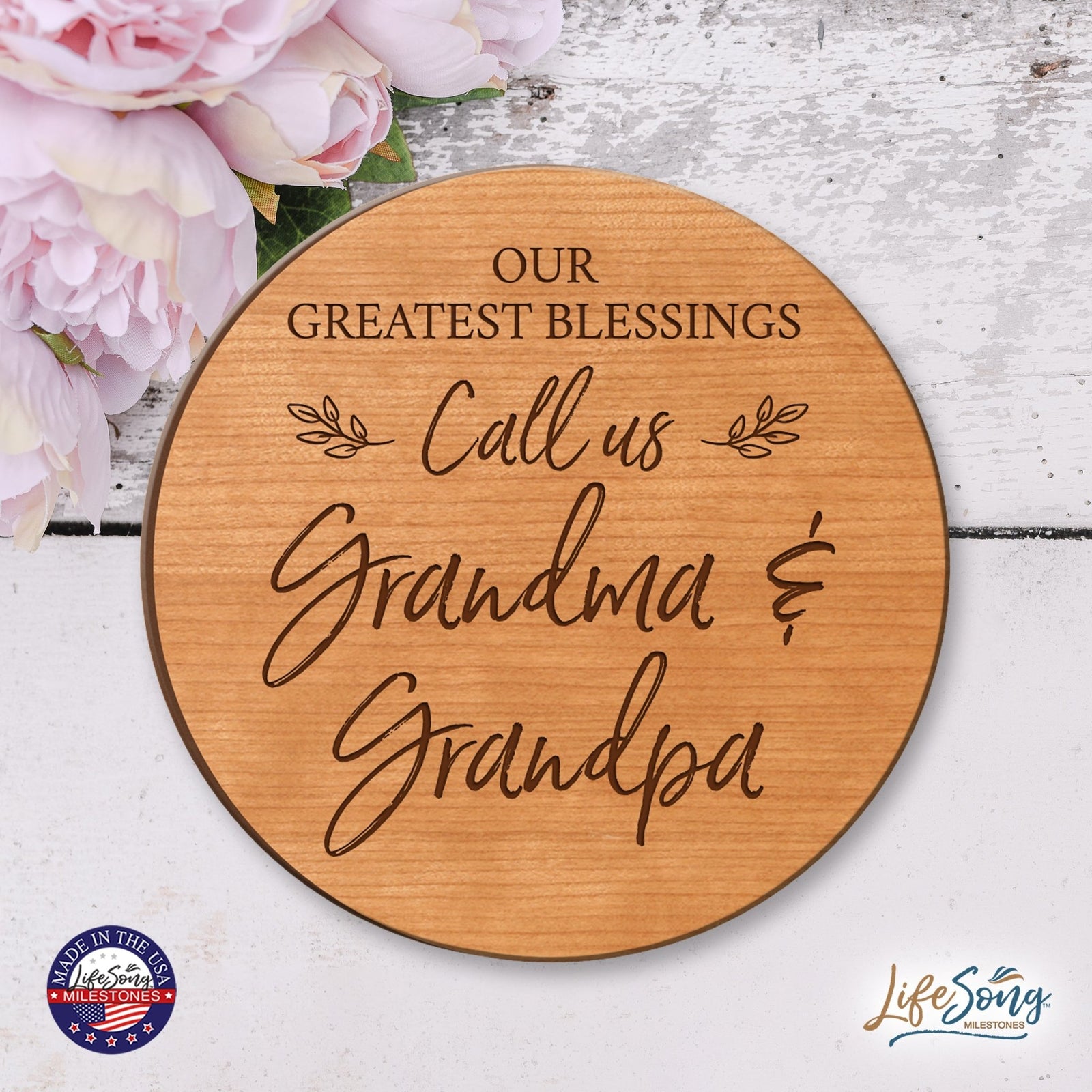 Everyday Lazy Susan 12x12 Greatest Blessings - LifeSong Milestones