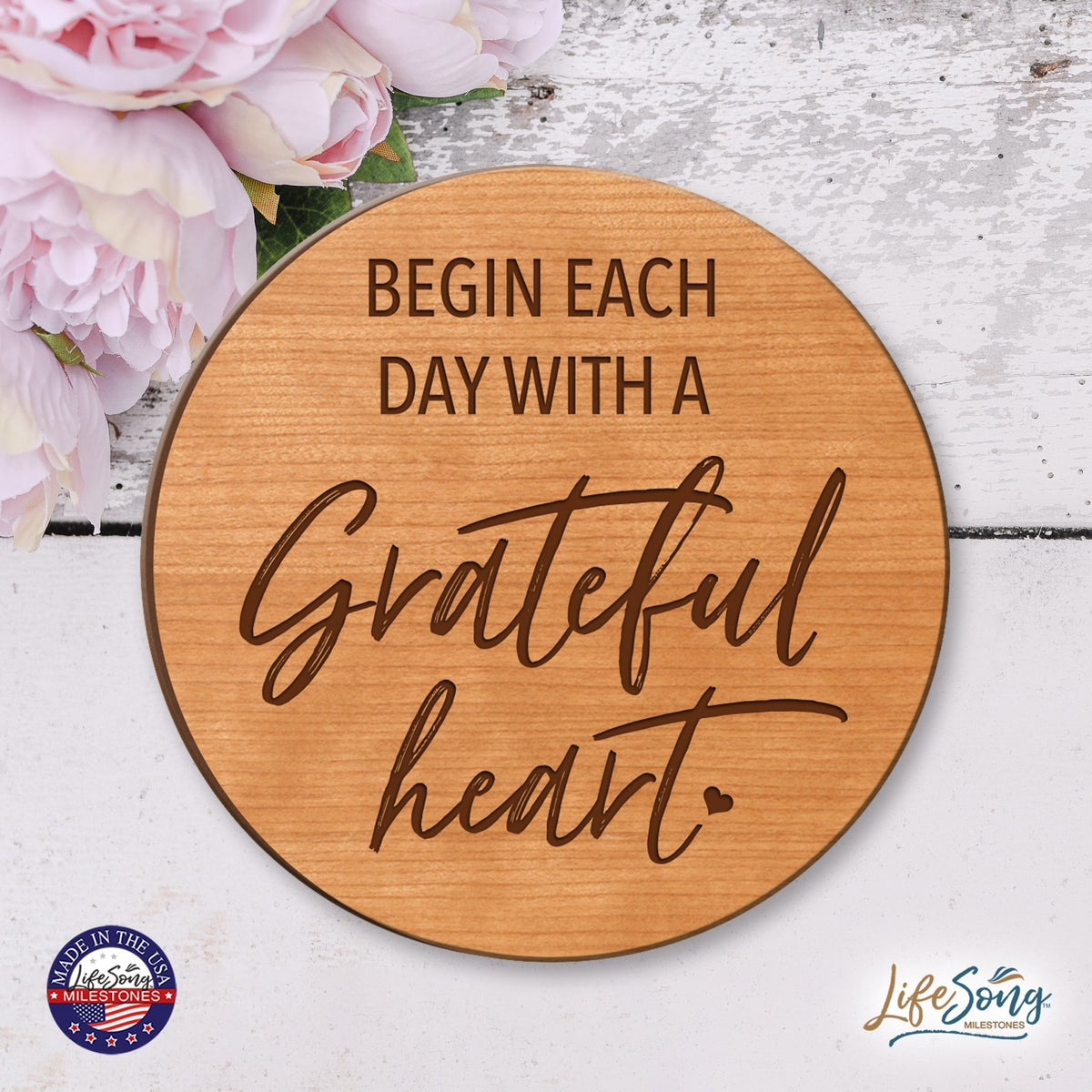 Everyday Lazy Susan 12x12 Mixed Verses - LifeSong Milestones